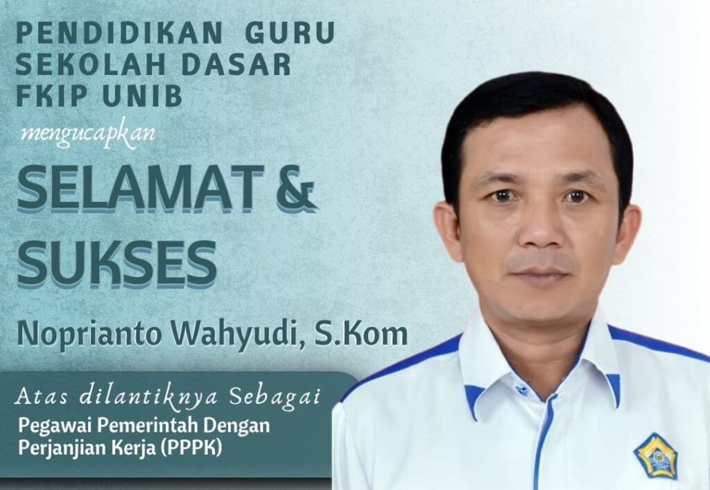 Selamat dan Sukses atas Pelantikan Pegawai Pemerintah dengan Perjanjian Kerja (PPPK)