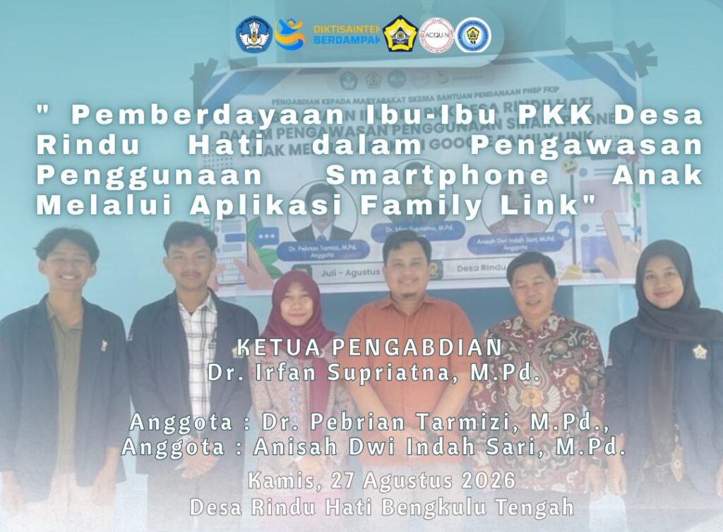 Pengabdian Kepada Masyarakat Oleh Dosen PGSD Universitas Bengkulu
