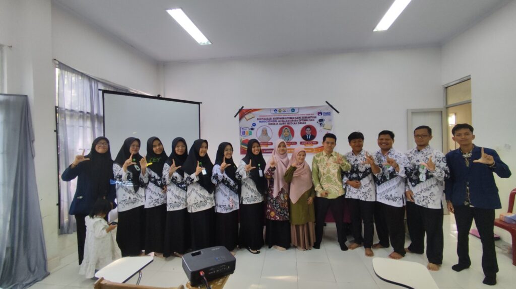 Tim Dosen PGSD UNIB Laksanakan Pengabdian tentang Digitalisasi Asesmen Literasi Sains Berbantuan MagicSchool AI