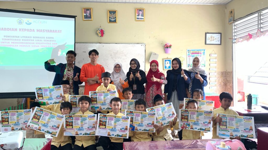 Penguatan Literasi Berbasis Karya Terintegrasi Kearifan Lokal Bengkulu untuk Mengembangkan Kreativitas dan Keterampilan Menulis Siswa Sekolah Dasar